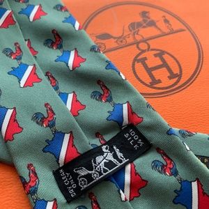 Hermes Tie - Vintage and 100% Authentic